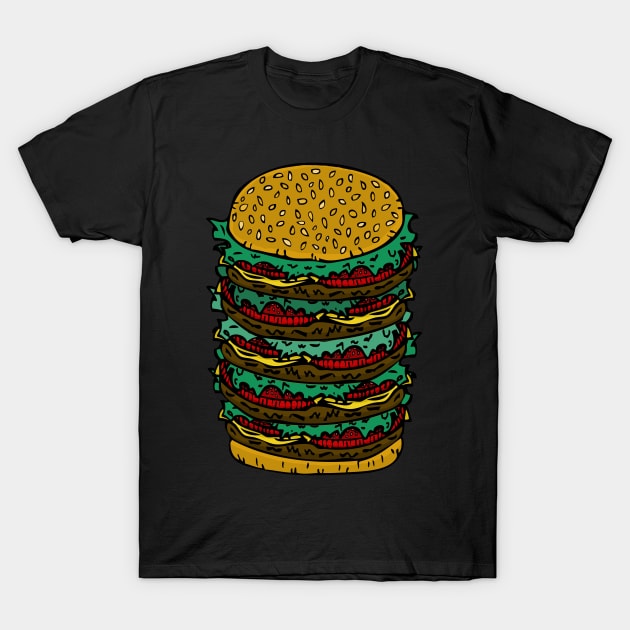 Burger Lover T-Shirt by RockettGraph1cs